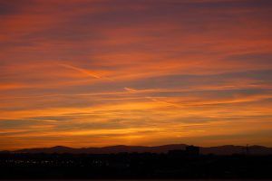 ATARDECER EN MADRID