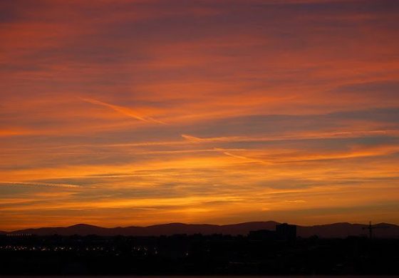 ATARDECER EN MADRID